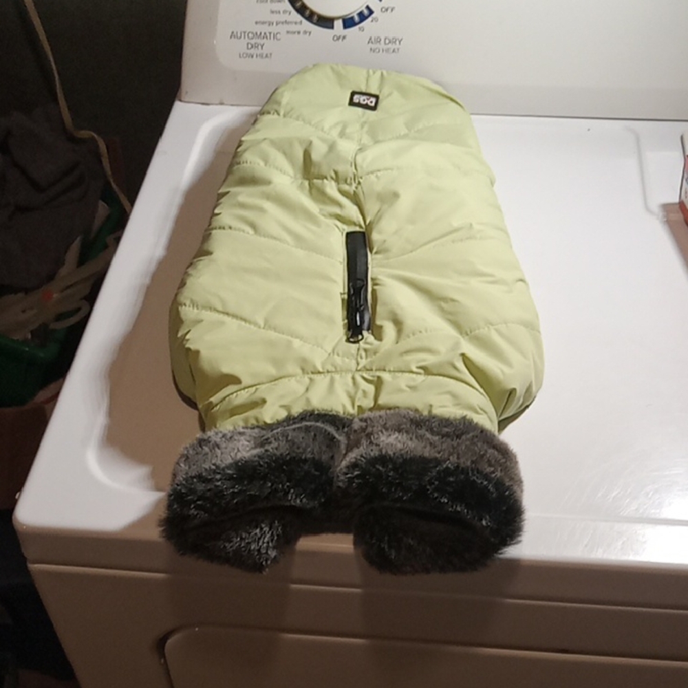 Dog Green Winter Coat